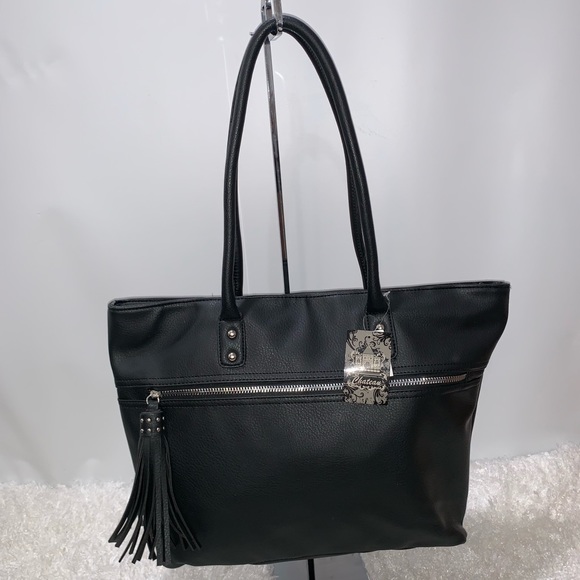 Handbags - BLACK SASHA TOTE/HAND/ SHOULDER BAG 